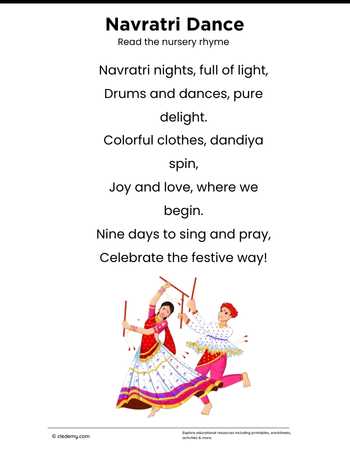 Rhyme on Navratri