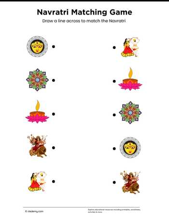 Navratri Matching Game