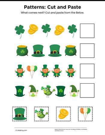 Patterns: Cut and Paste- St. Patrick