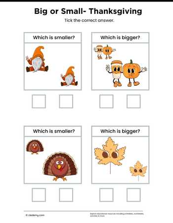 Big or Small Thanksgiving