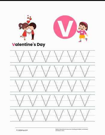 Valentine's Day- First Letter