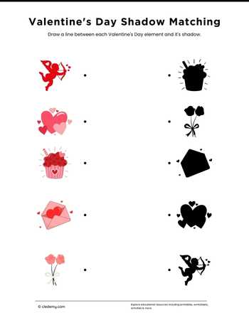 Valentine's Day Shadow Matching
