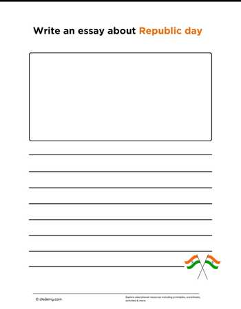 Write an Essay About Republic Day India