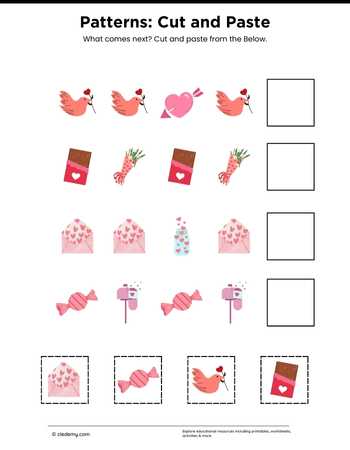 Patterns: Cut and Paste- Valentine Day