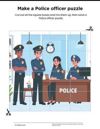 Police Officer Jigsaw Puzzle