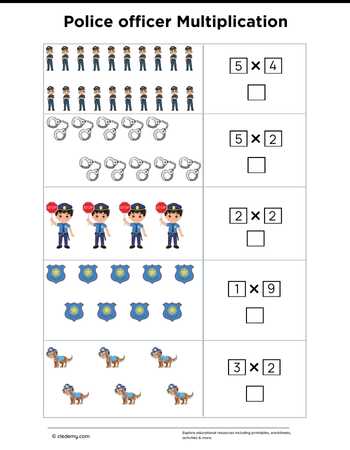 Police Officer Multiplication