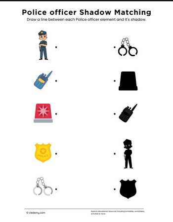 Police Officer Shadow Matching