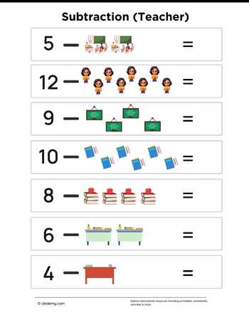 Teacher Subtraction