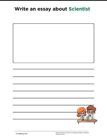 Write an Essay About Scientist