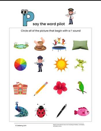 Circle the Picture- Pilot
