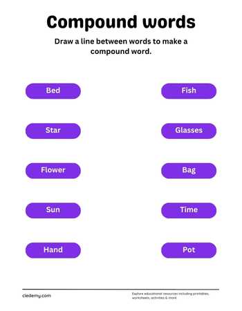 Compound Words Matching
