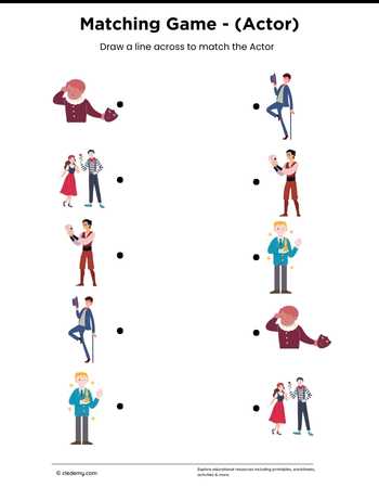 Actor Matching Game