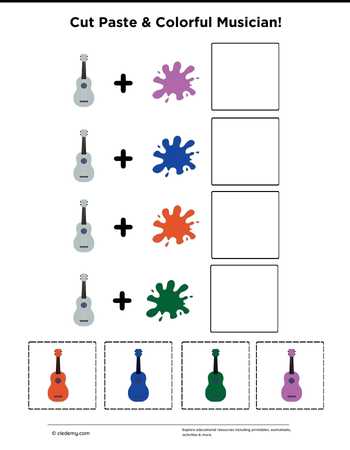Cut Paste & Colorful Musician