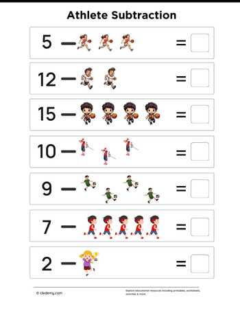 Athlete Subtraction