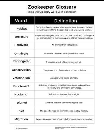 Zookeeper Glossary