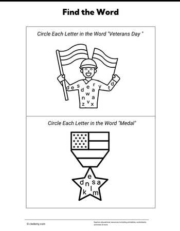 Find the word- Veterans