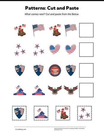 Patterns: Cut and Paste-Veterans
