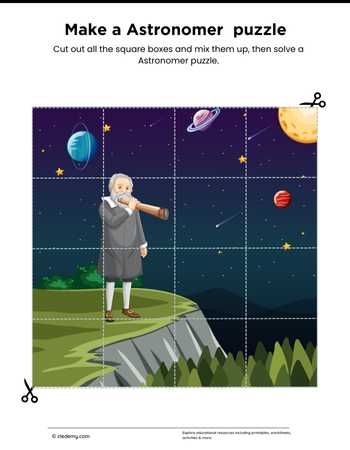 Astronomer Jigsaw Puzzle