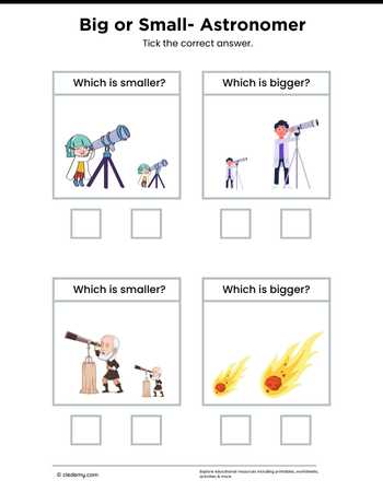 Big or Small- Astronomer