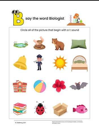 Circle the Picture-Biologist