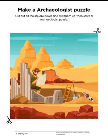 Archaeologist Jigsaw Puzzle