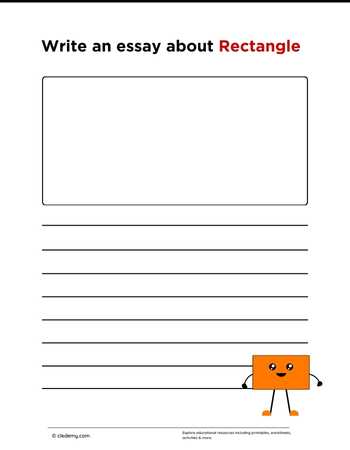 Write an Essay About Rectangle