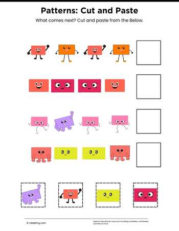 Patterns: Cut and Paste- Rectangle