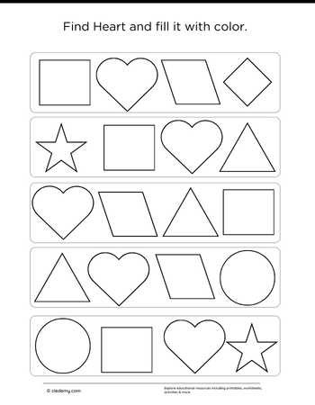 Find Heart and Fill It with Color