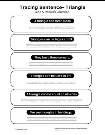Tracing Sentence Triangle