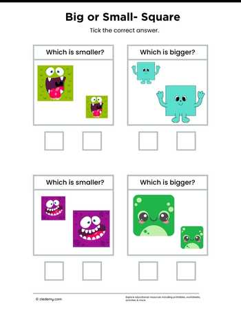 Big or Small- Square