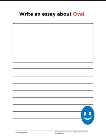 Write an Essay About Oval