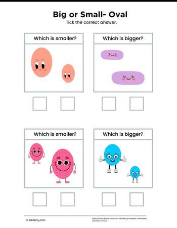 Big or Small- Oval
