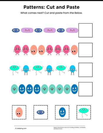 Patterns: Cut and Paste- Oval
