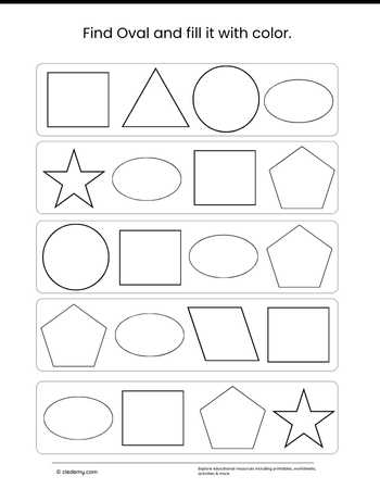 Find Oval and Fill It with Color