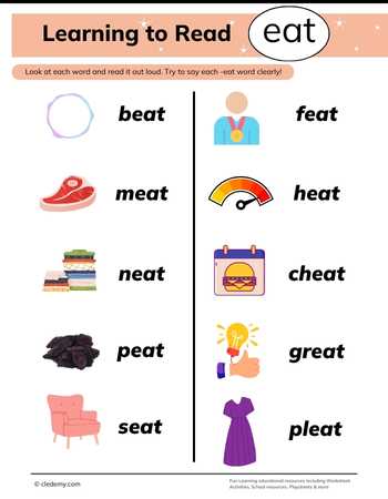 Learning to Read -Eat Words
