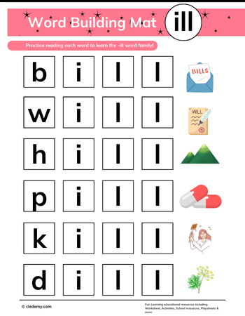 ill Words Building Mat