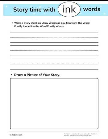 Story Time With- Ink Words