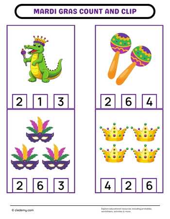 Mardi Gras Count and Clip