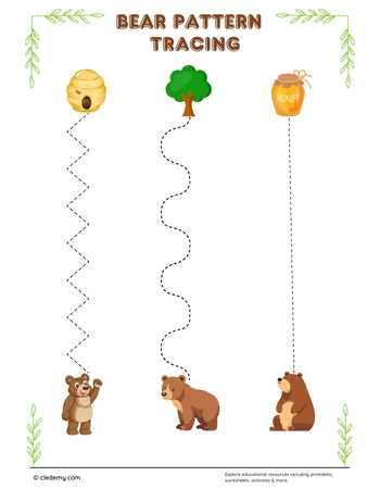 Bear Pattern Tracing
