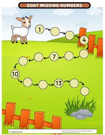 Goat Missing Numbers Game