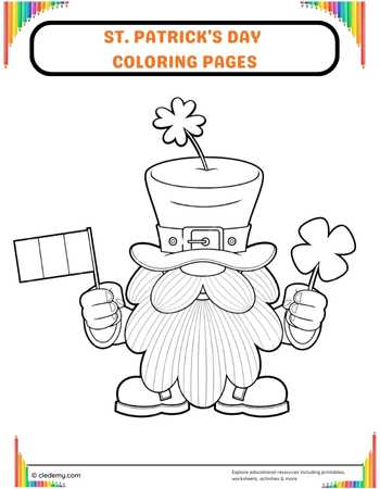 St. Patrick's Day Coloring Pages