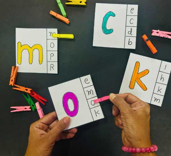 Alphabet Clip Cards