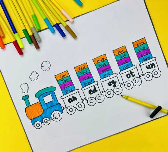 Word Family Train