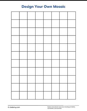 Design Your Own Mosaic