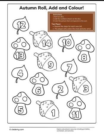 Autumn-Roll, Add and Colour