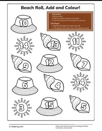 Beach-Roll, Add and Colour