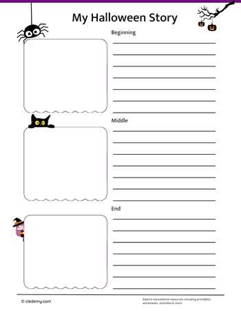 Halloween Story Writing