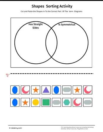 Shapes  Sorting Activity