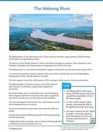 The Mekong River