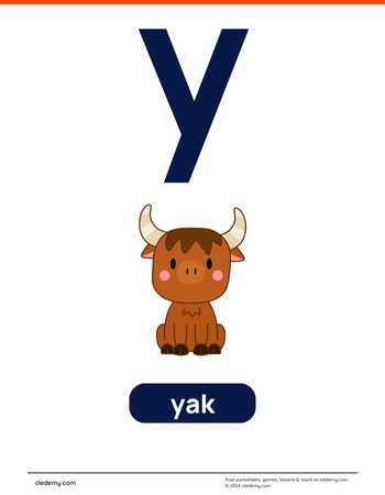 Identify lowercase y